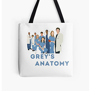 Grey's Anatomy Collection All Over Print Tote Bag RB1010